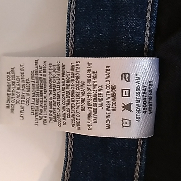 JOES JEANS WESTMINSTER SKINNY ANKLE NWOT SZ 25 - Picture 6 of 10
